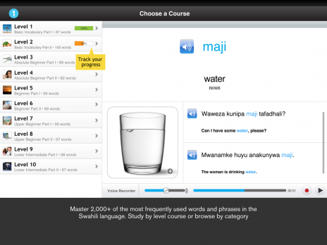 Screenshot 2 - Learn Swahili - WordPower 
